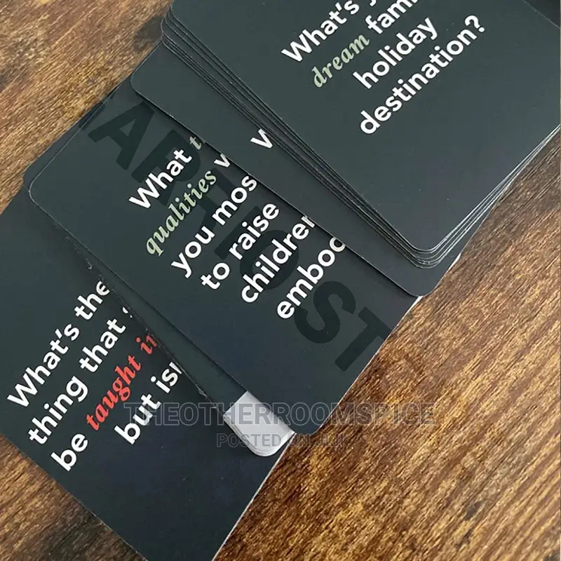 150 Conversation Questions Love Language Adult Card Game