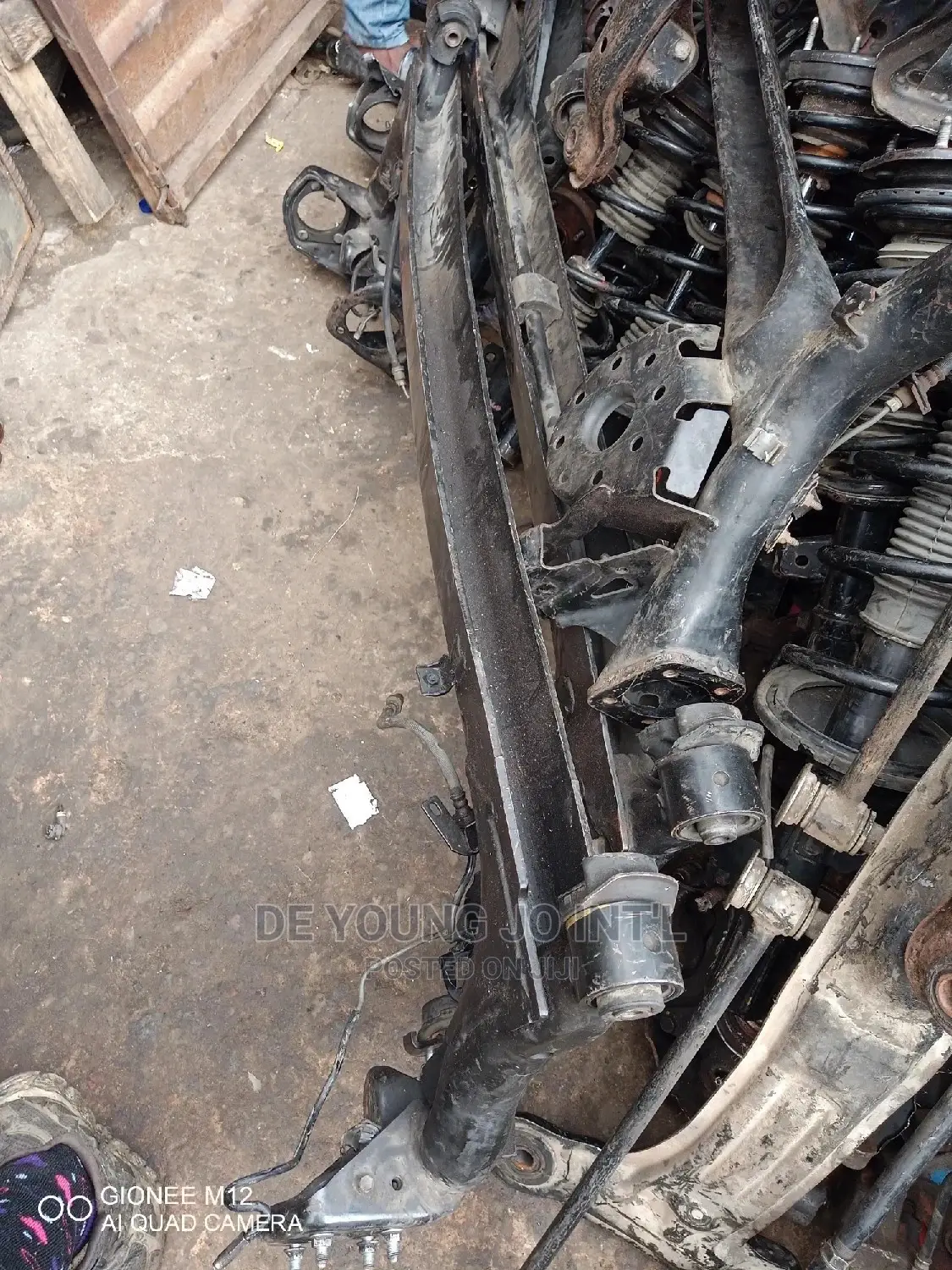 Back Beams Sienna 1999 to 2003, 2004 to 2007 Models