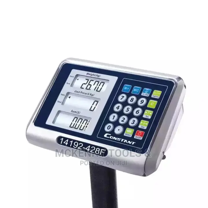 Digital Price Computing Platform Scale Steel Bench 150kg