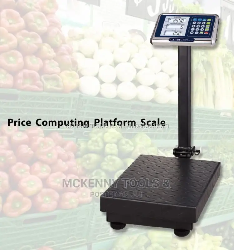 Digital Price Computing Platform Scale Steel Bench 150kg