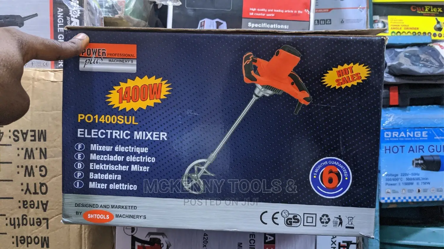 Handheld Electric Paint Mixer Speed Control ,Cement