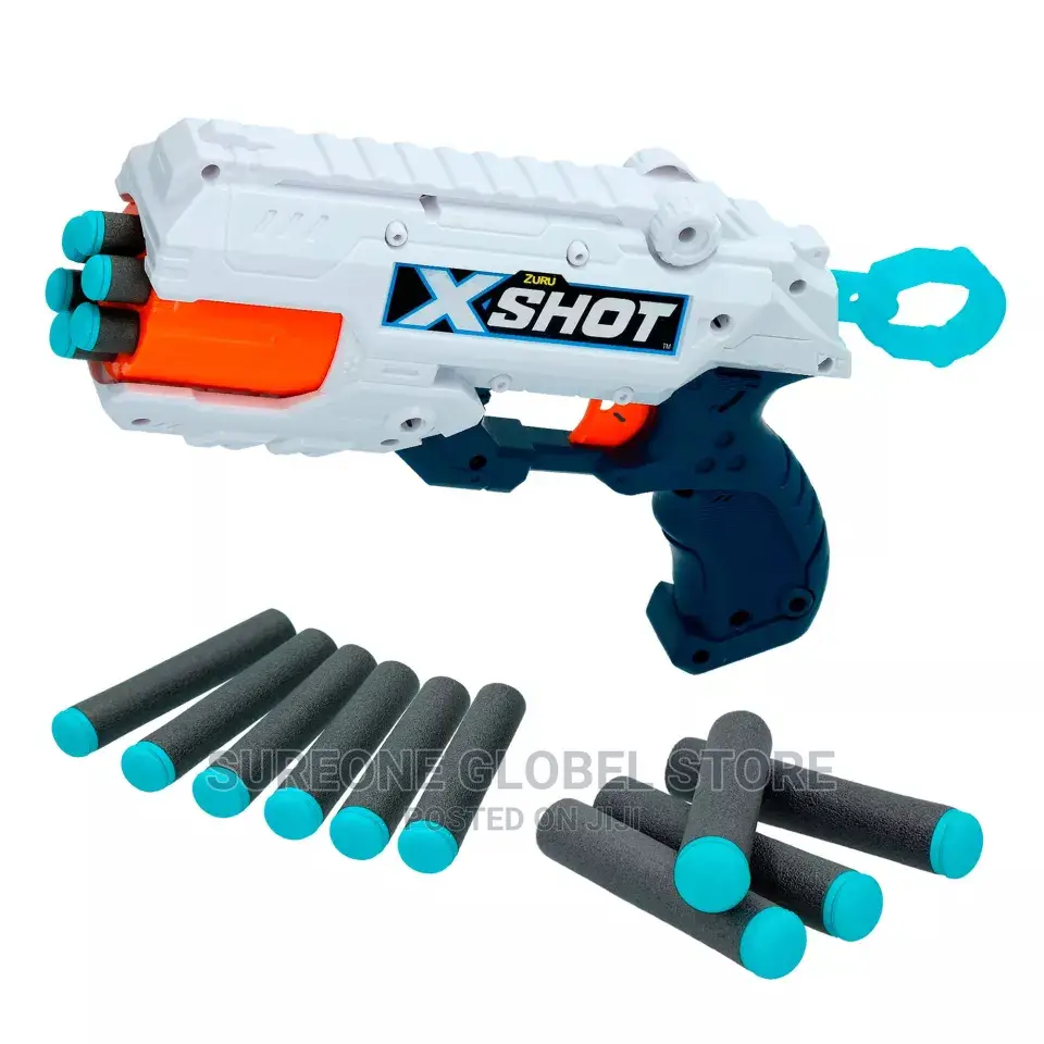 Gun Darts Rubber Foam Reflex X-Shot Excel Toy