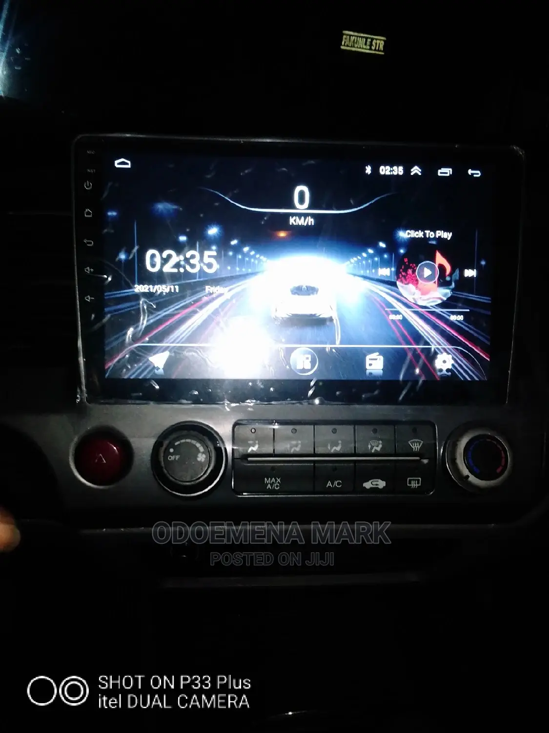 Honda Civic 08)010 Android DVD Navigation System Reverse CM