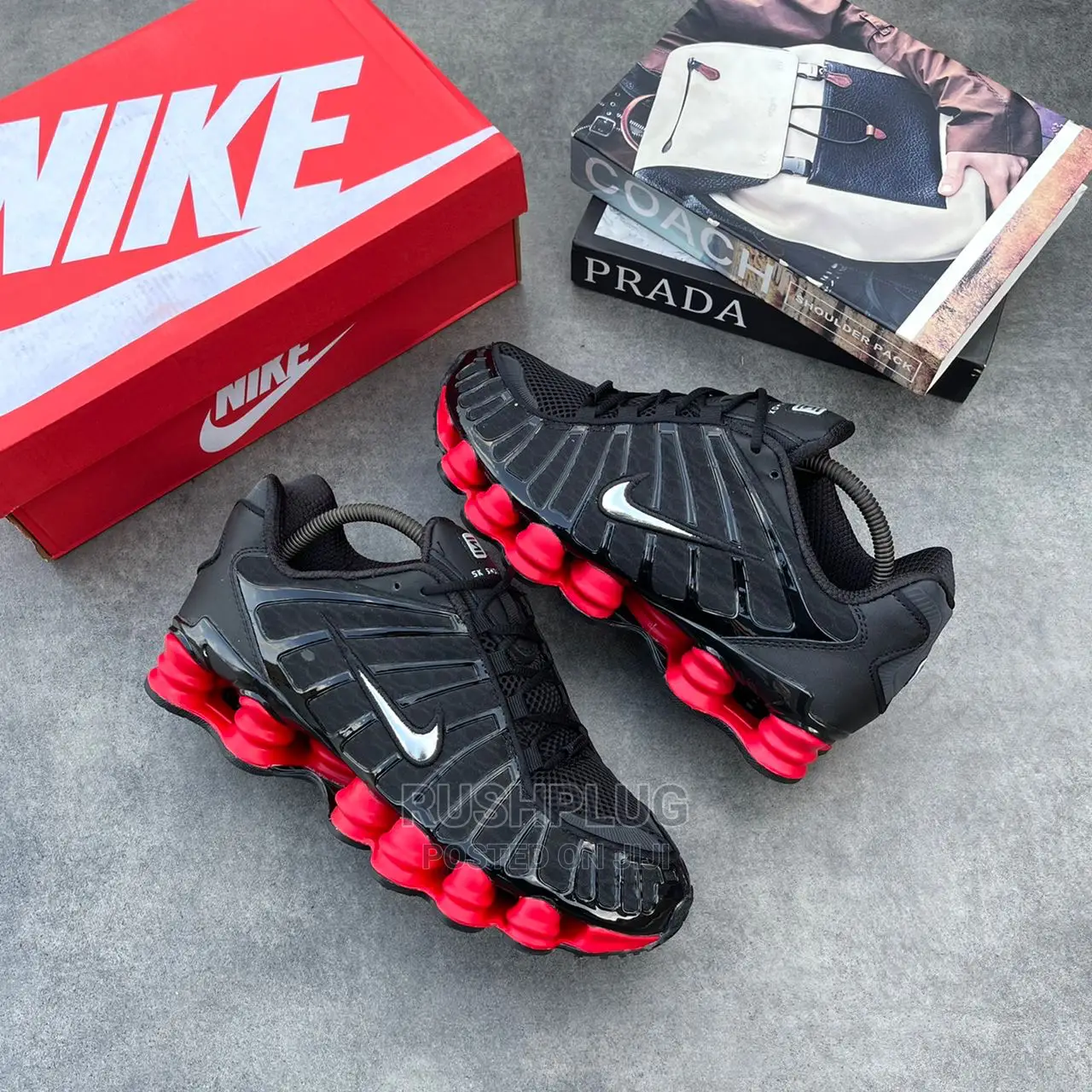 Skepta X Nike Shox TL Black/Red