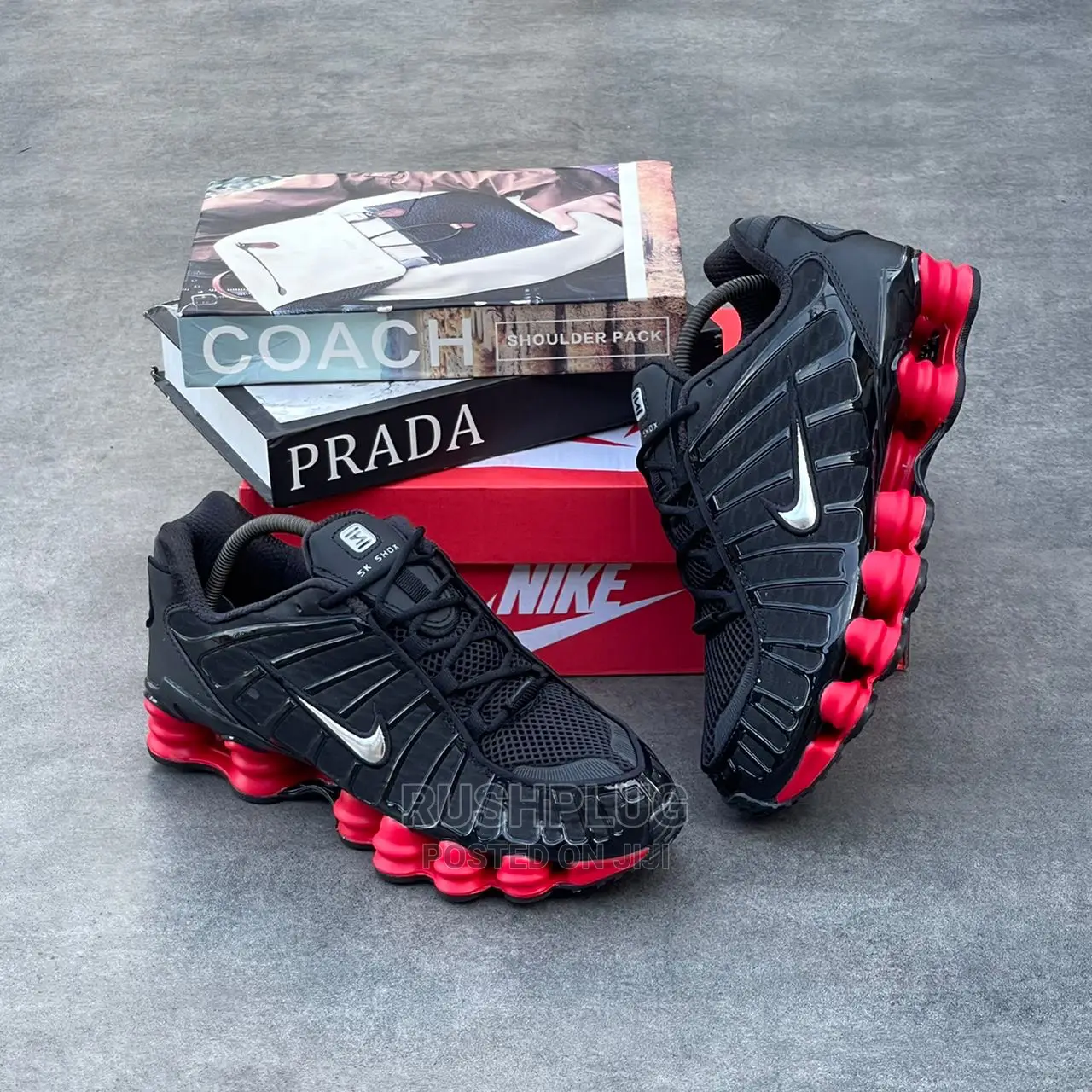 Skepta X Nike Shox TL Black/Red