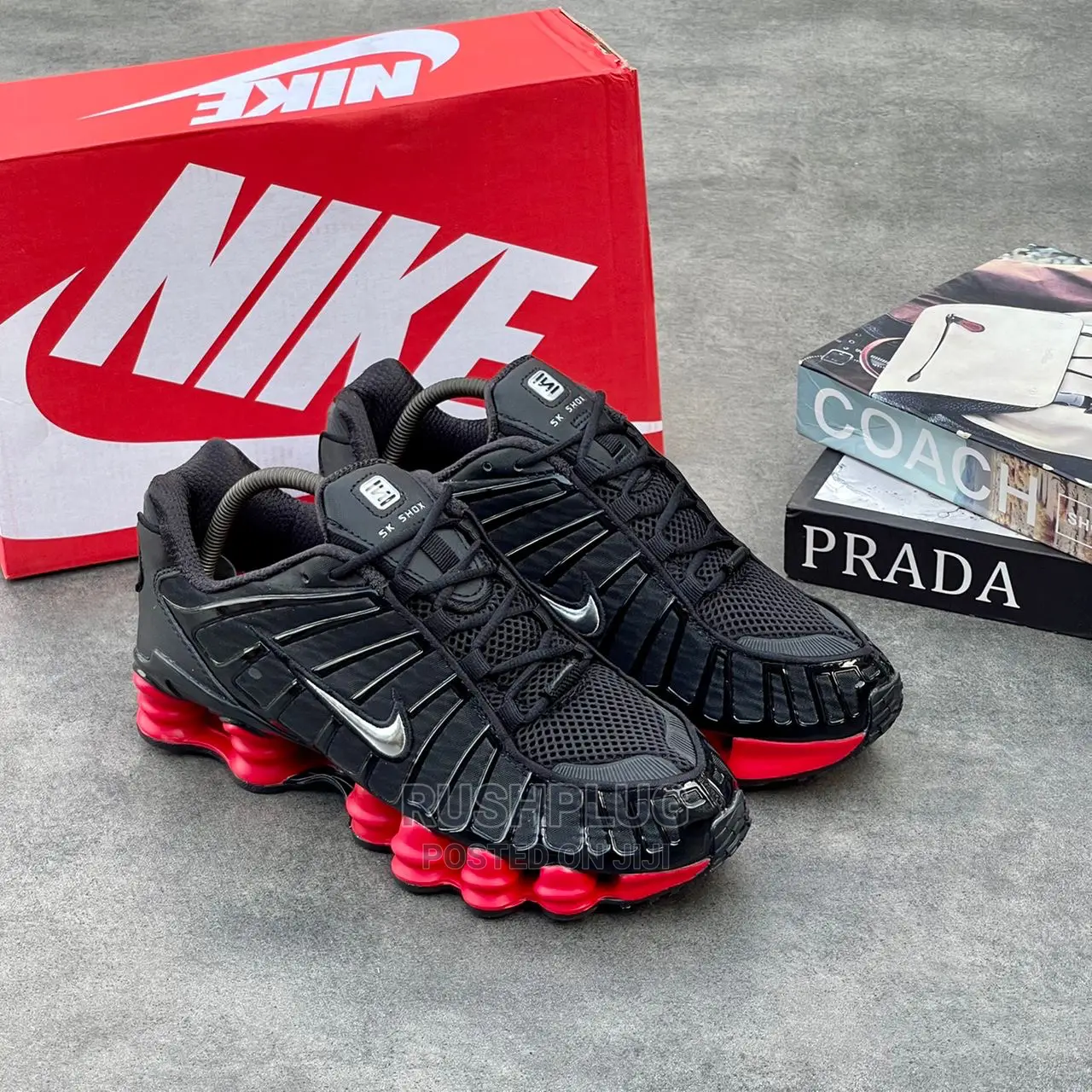 Skepta X Nike Shox TL Black/Red
