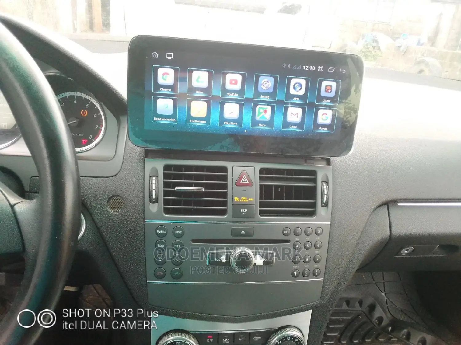 Mercedes Benz C 300 Android Dvd Navigation System Camera