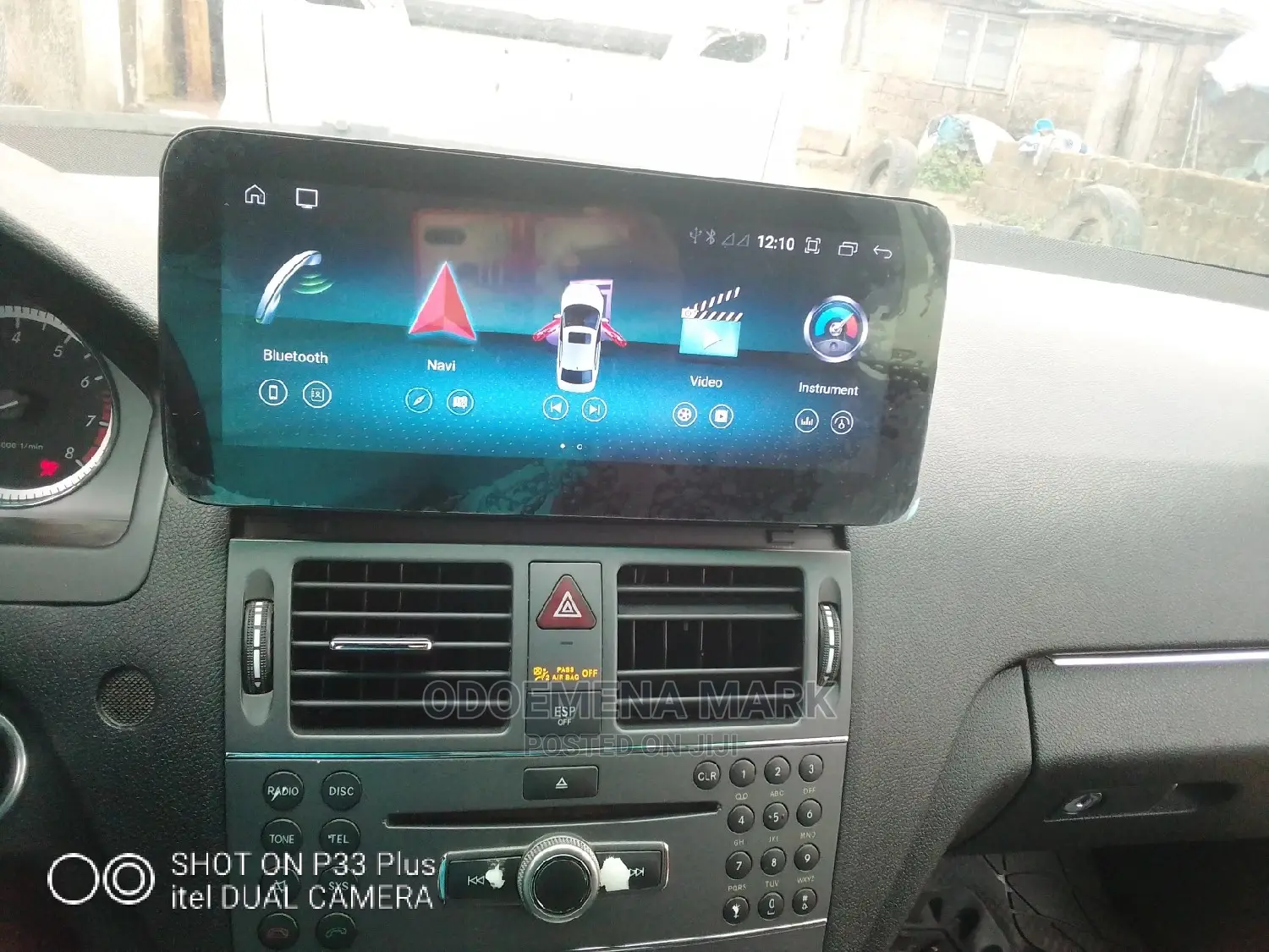 Mercedes Benz C 300 Android Dvd Navigation System Camera