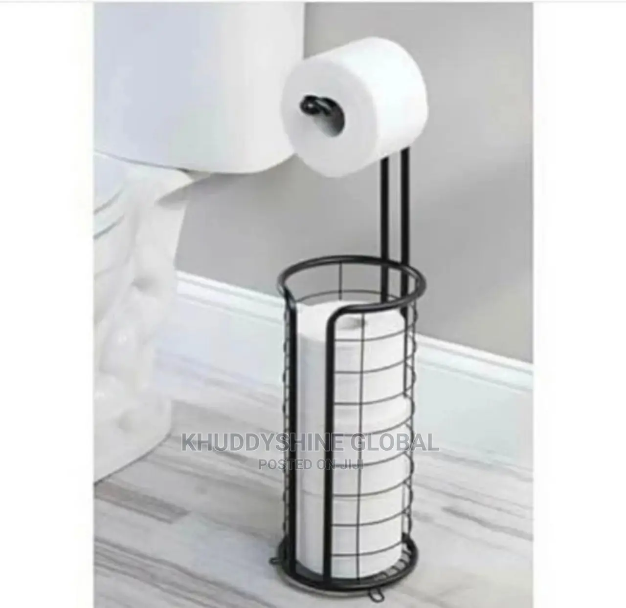 Toilet Paper Holder Stand,Bathroom Toilet Paper Roll Holder