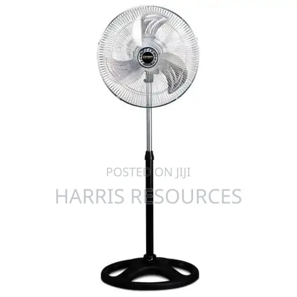 Rashnik Stainless Steel Blade Standing Fan -18"
