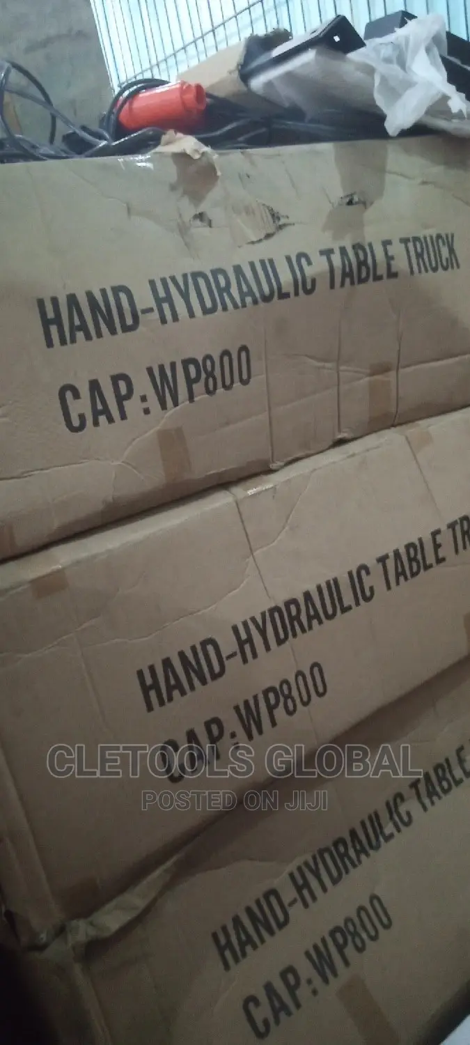 Hand Hydraulic Table Truck