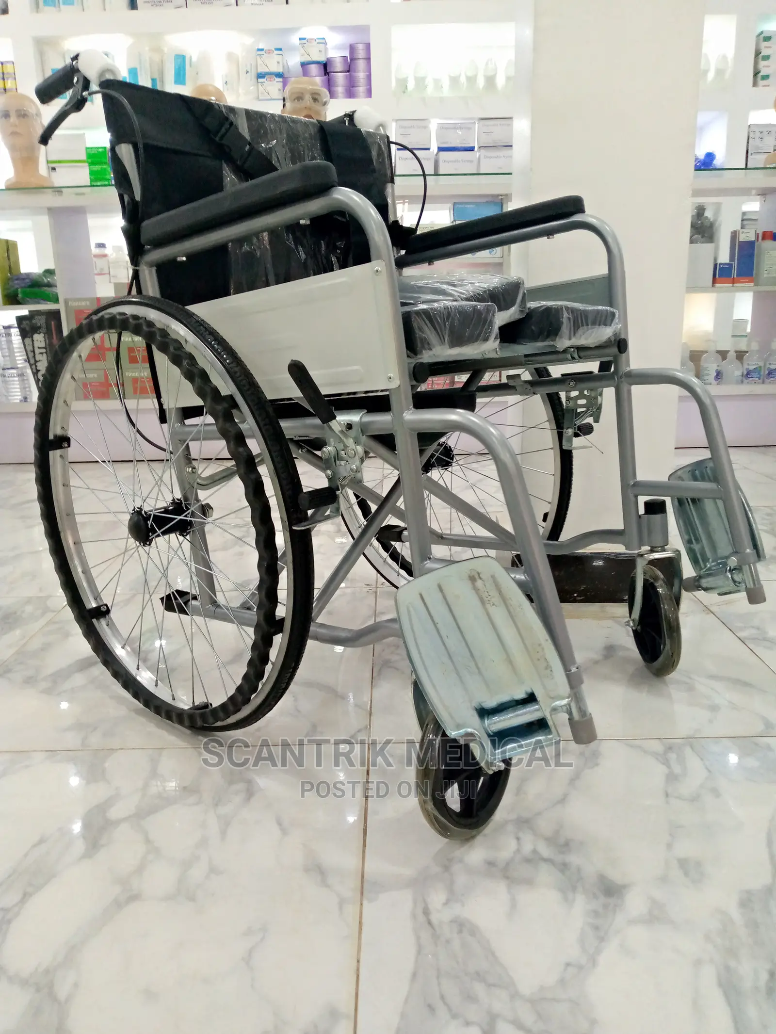 Scantrik Medical Supplies Commode Wheelchair