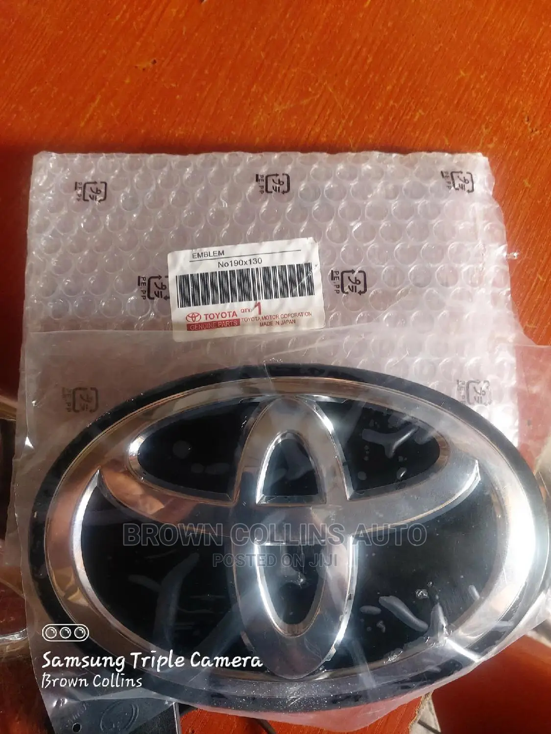 Glass Logo for Toyota