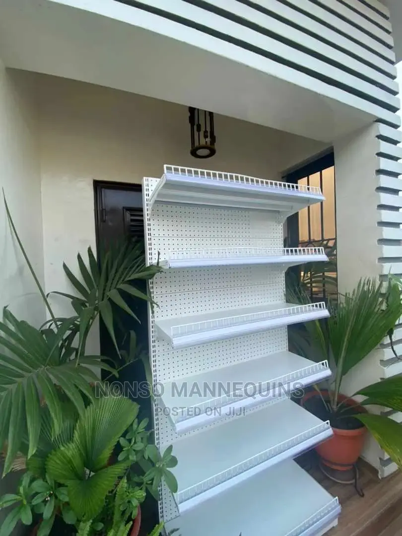 High Quality Brand New Imported Single Gondola Shelves