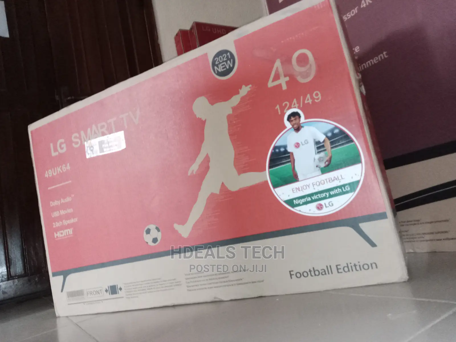 LG 49" Smart TV Ultra High Defintion, Youtube, Wifi