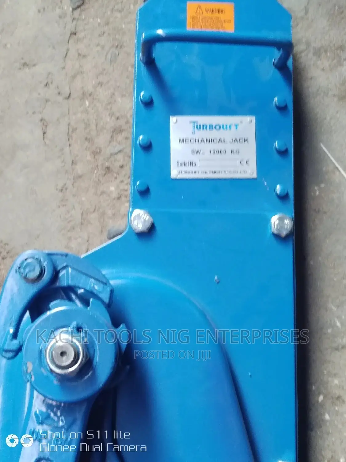 10ton Harvey Duty Monkey Jack
