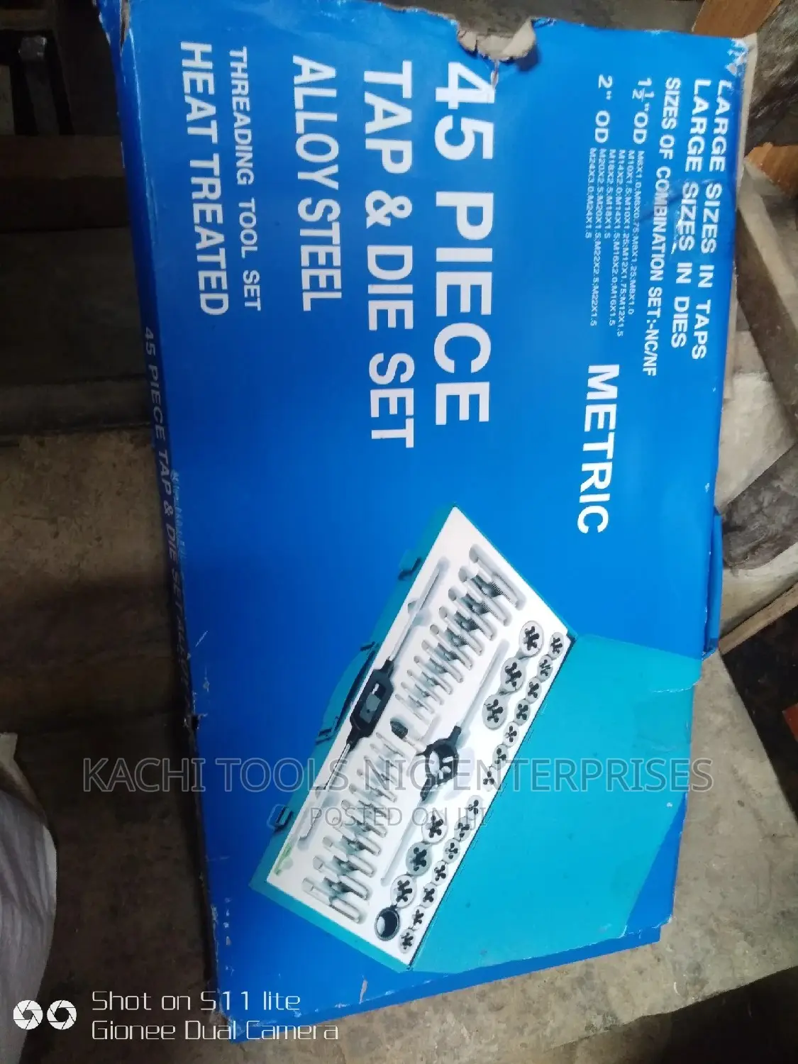 45pes Tape Die Complete Set