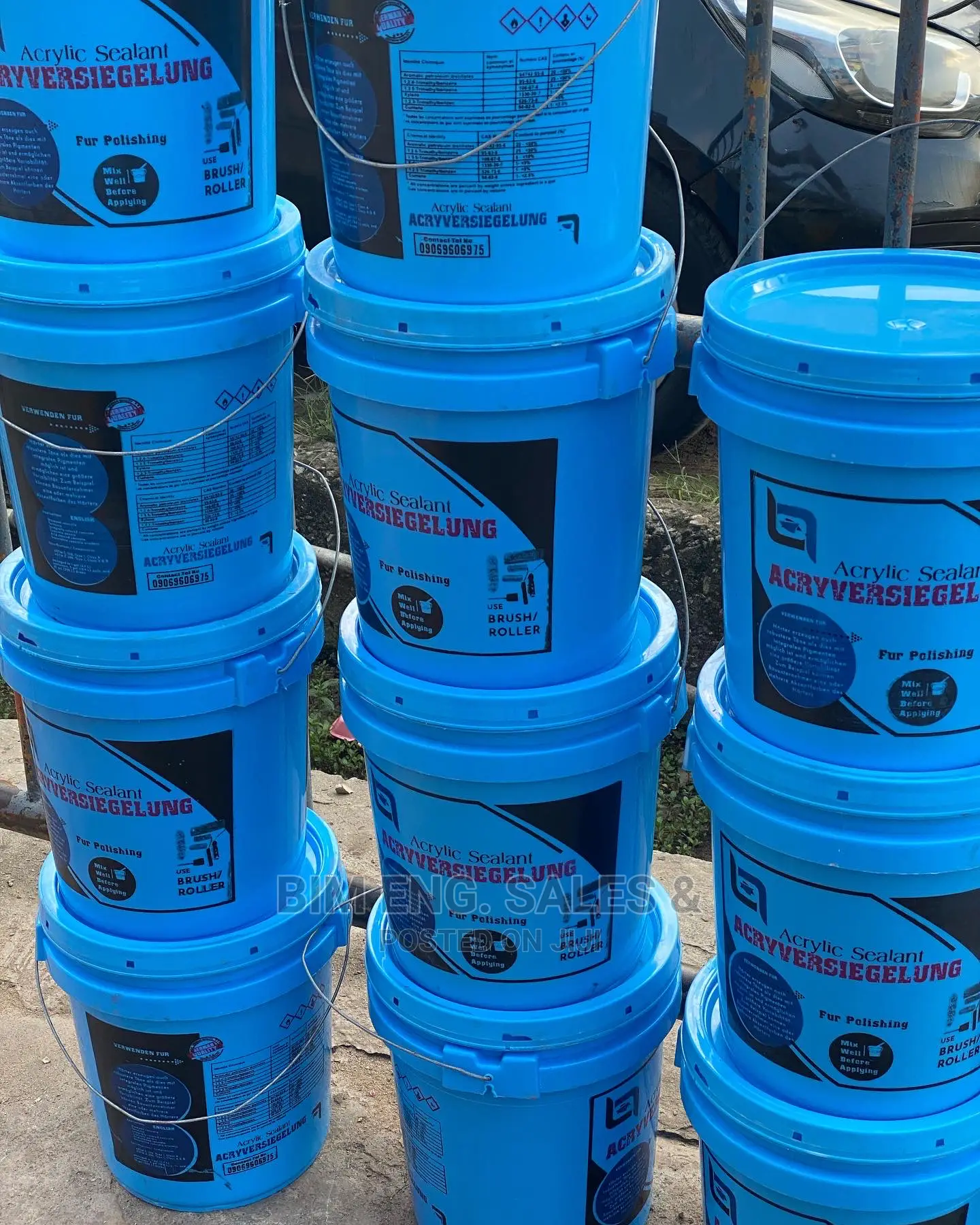 Paint Color for Flooring Sealant Acrylic Sealer