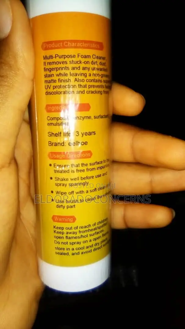 Car Dashboard/ Foam Cleaner