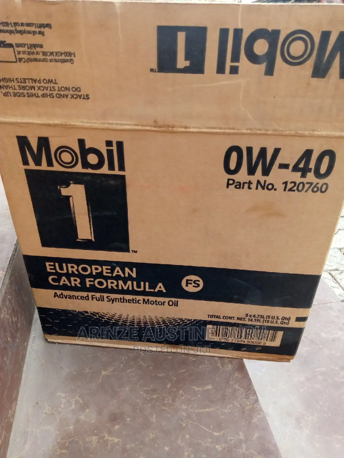 Mobil 1 Advanced Full Synthetic Motor Oil 0w-40, 5 Qt.