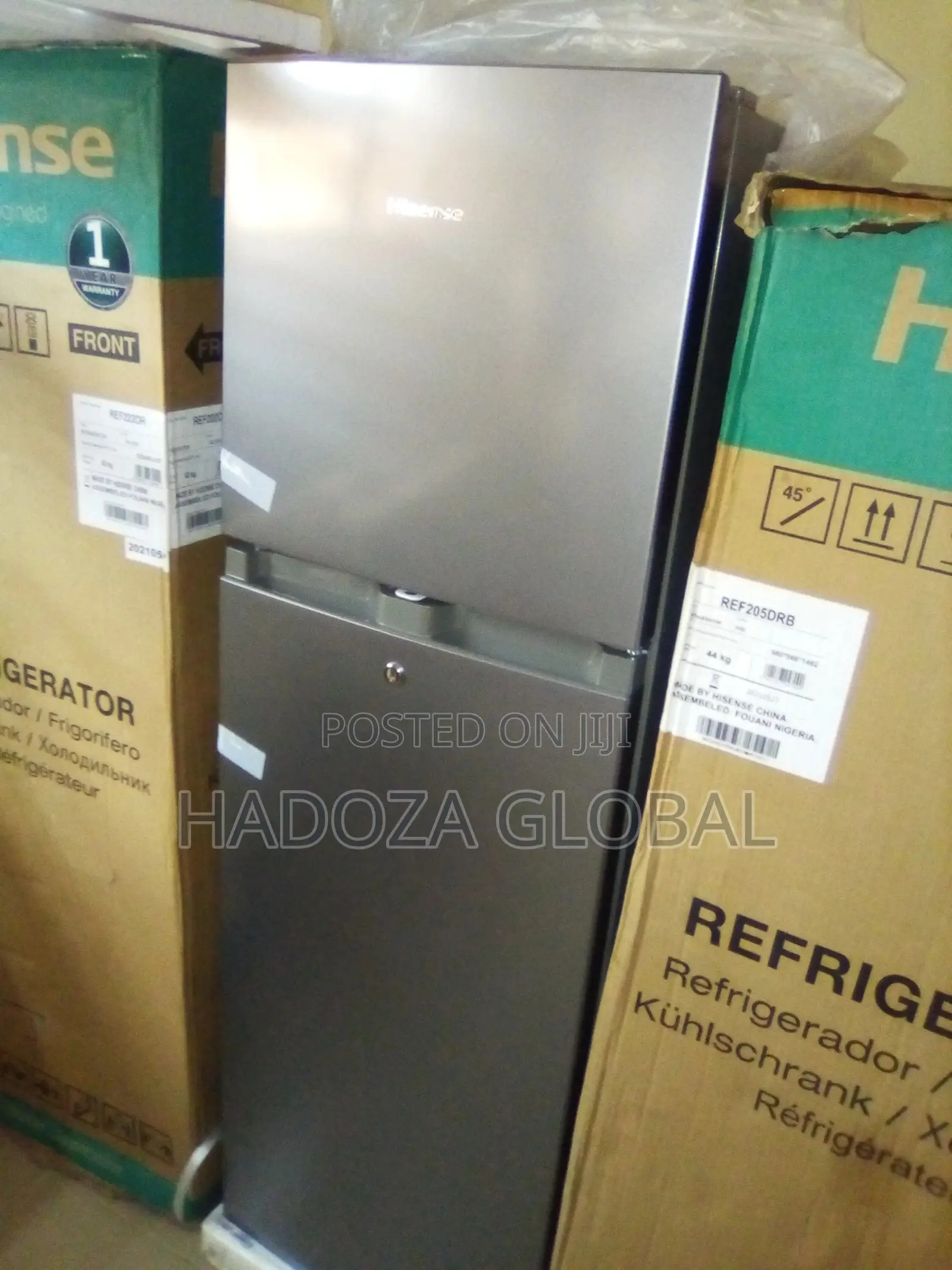 Hisense 165litres Refrigerator Double-Door REF222DR