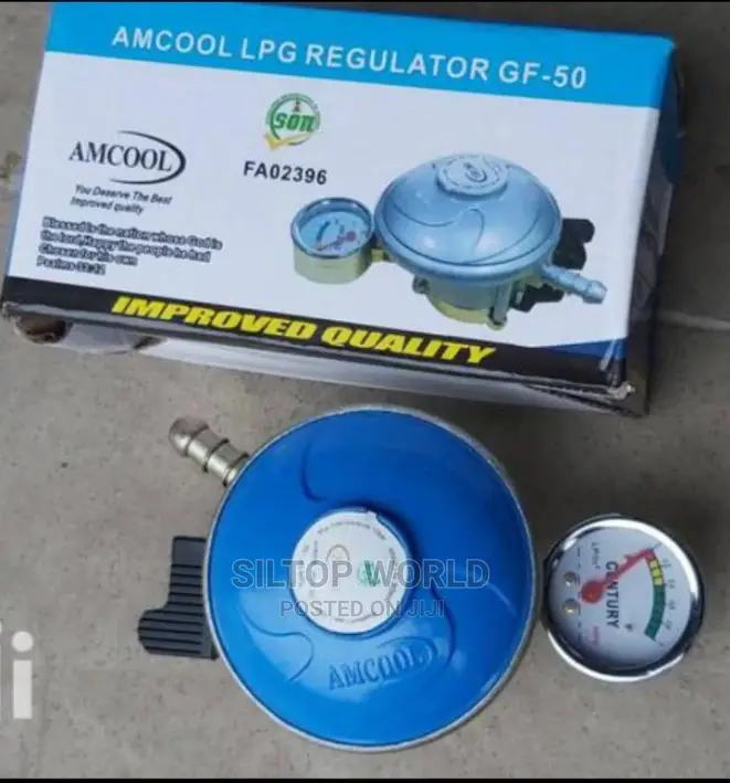 Gas Regulator With Meter