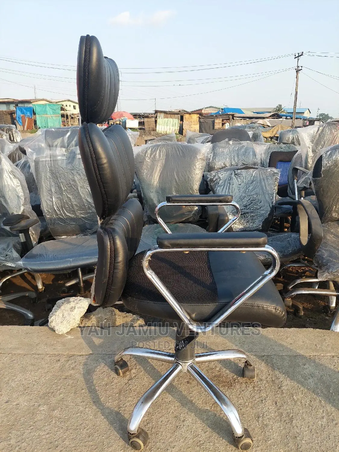 Quality Executive Leather Swivel Office Chair