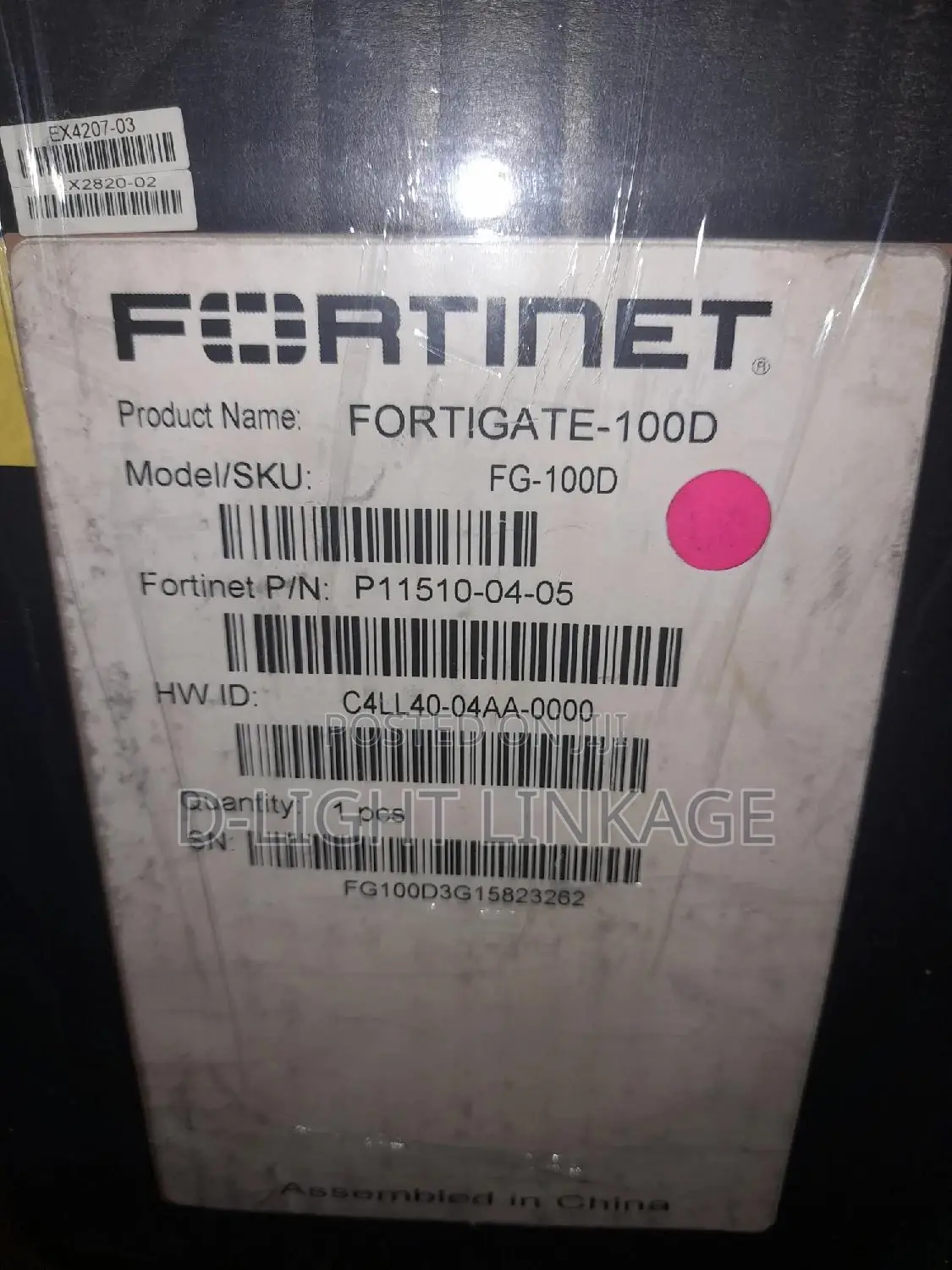 Fortinet-100d FIREWALL