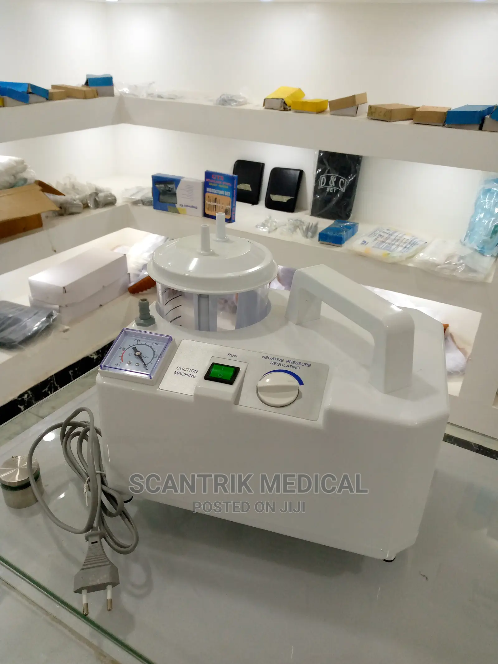 Single Jar Suction Machine