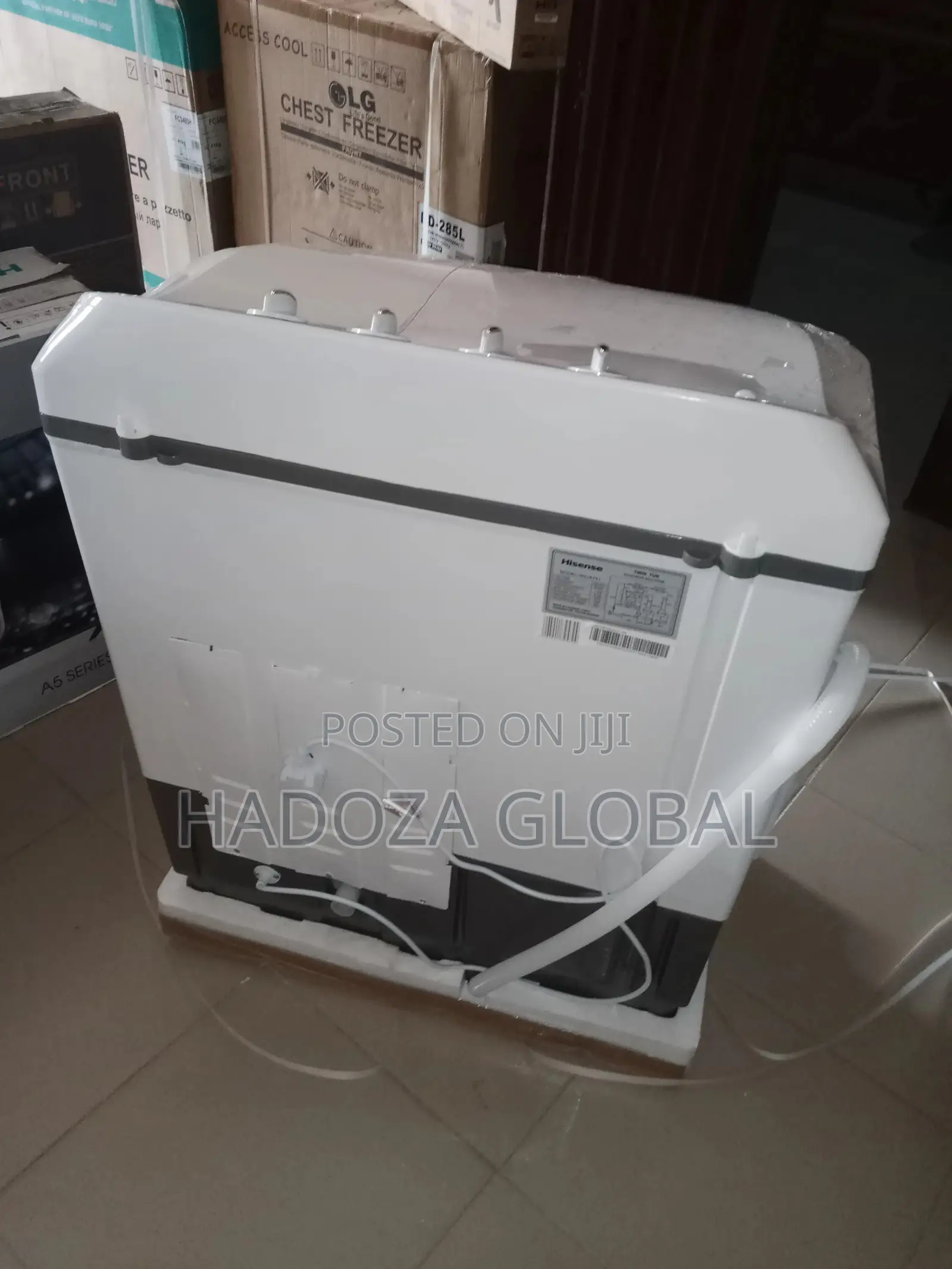 Hisense Wm Wsja751 Top Loader Twin Tub 7.2kg Washing Machin