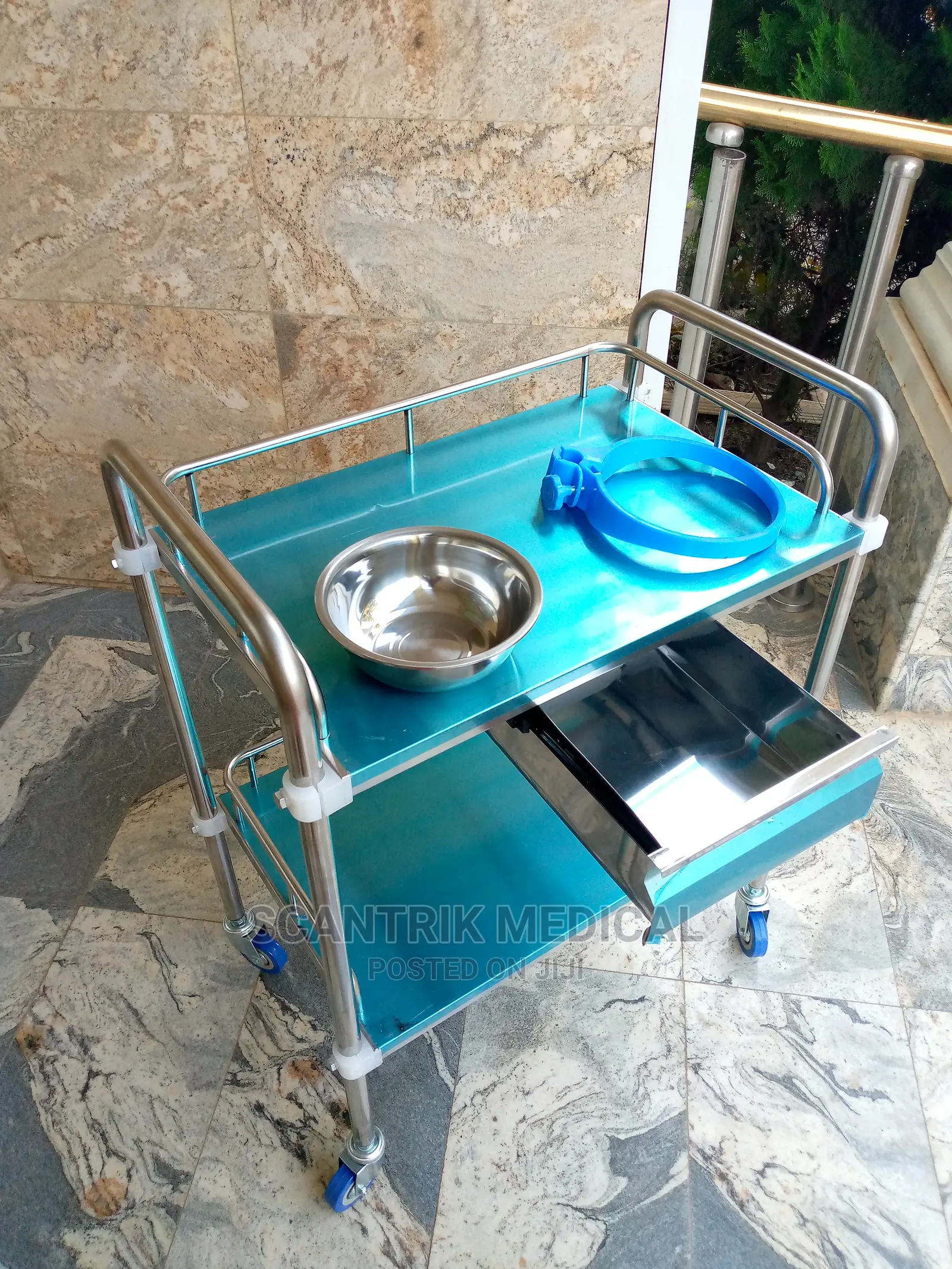 Dressing Trolley Stainless Steel