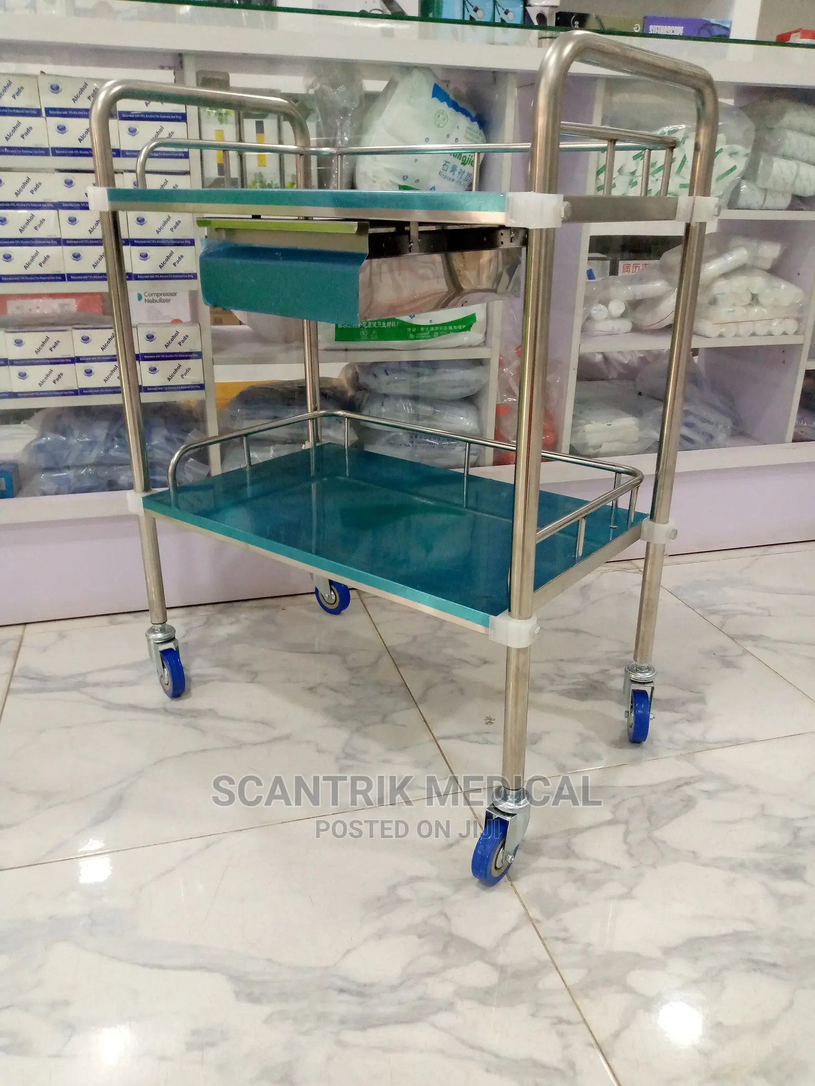 Medical Lab, Hospitaltrolley