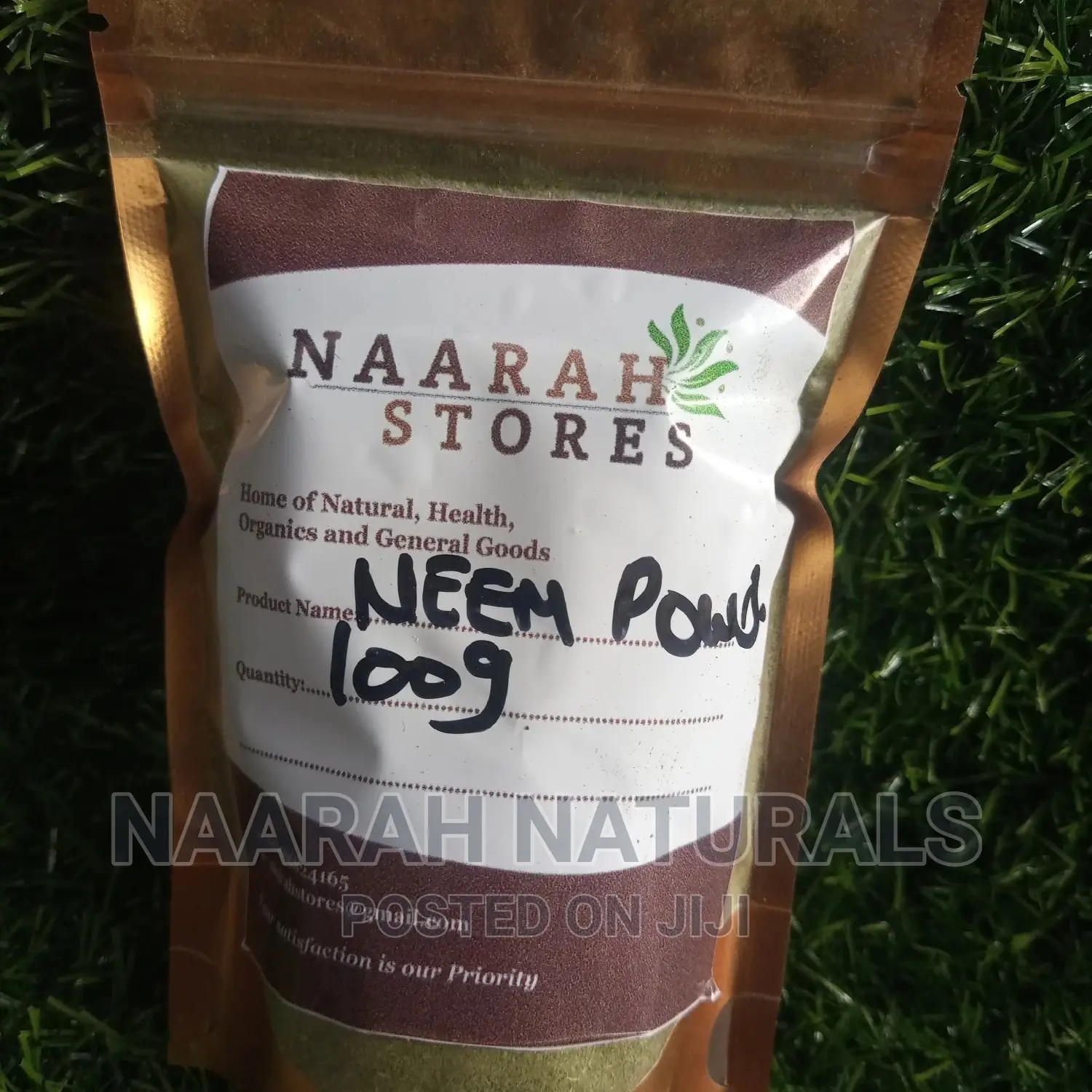 Organic Neem Powder - 250grms