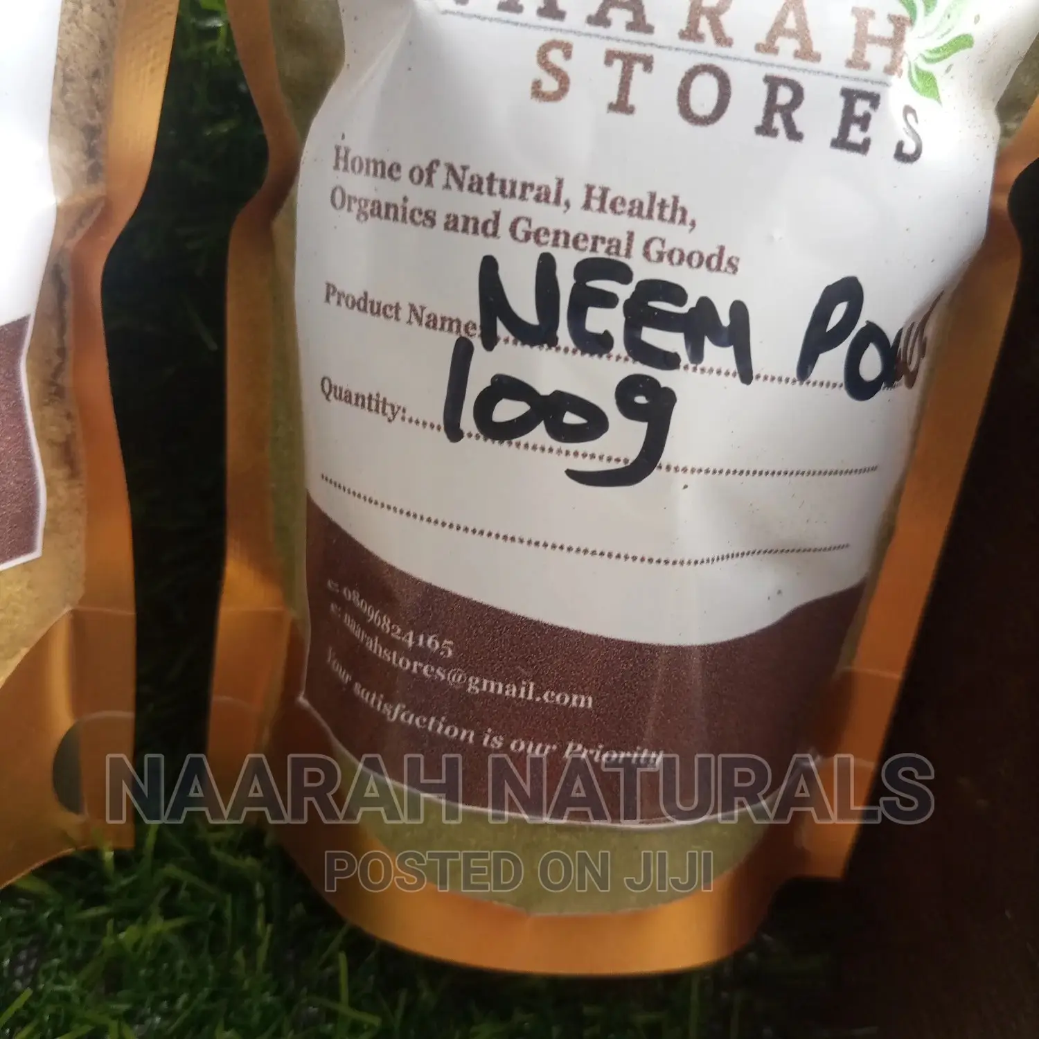 Organic Neem Powder - 250grms