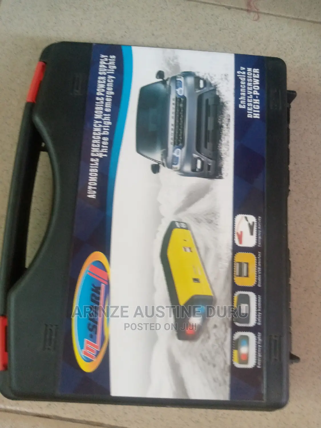Car Jump Starter Power Bank Starting Device Start