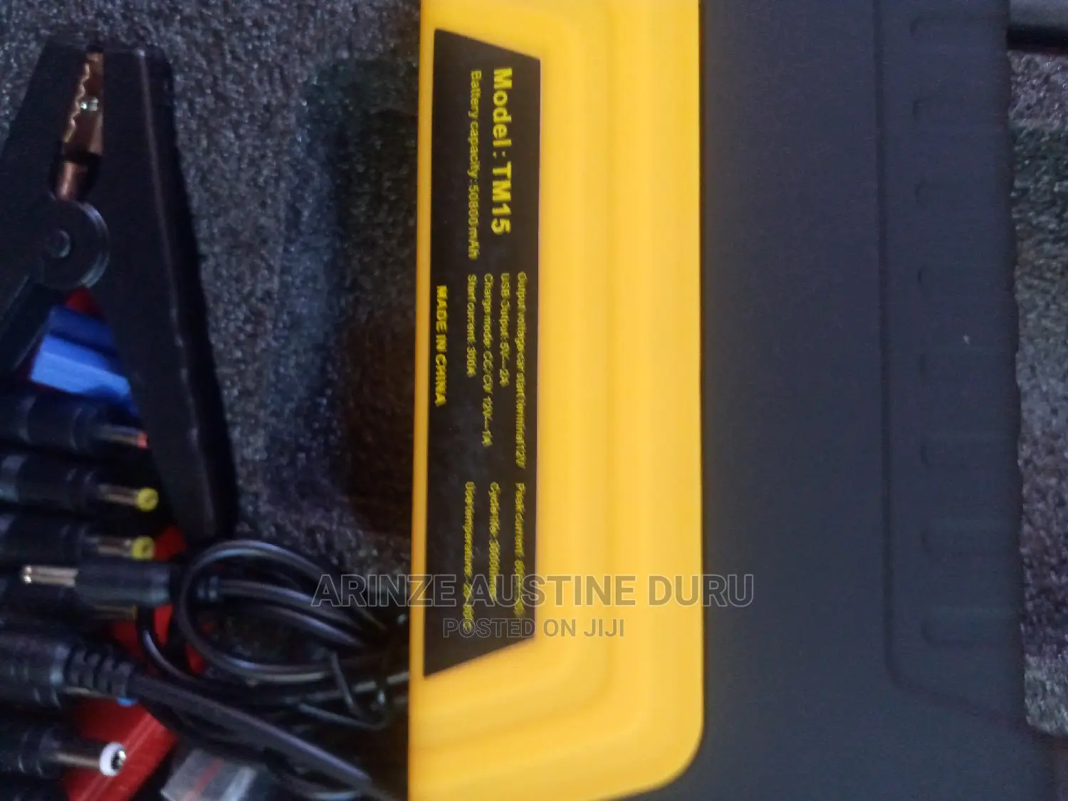 Car Jump Starter Power Bank Starting Device Start