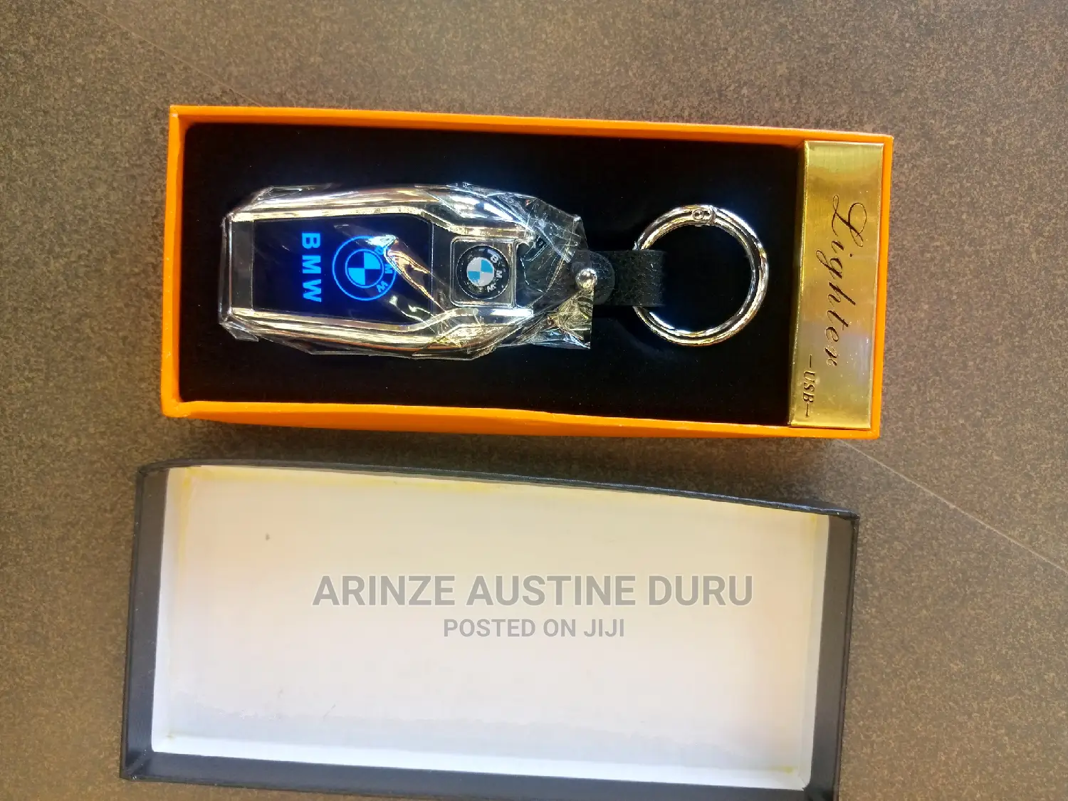 Lighter LED BMW Car Key Holder