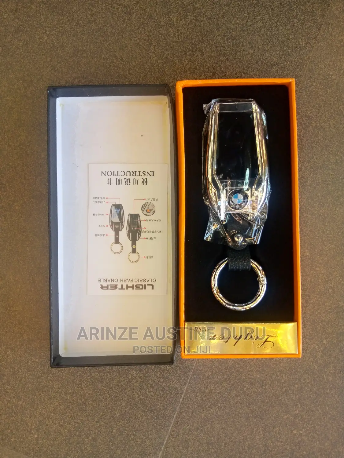 Lighter LED BMW Car Key Holder