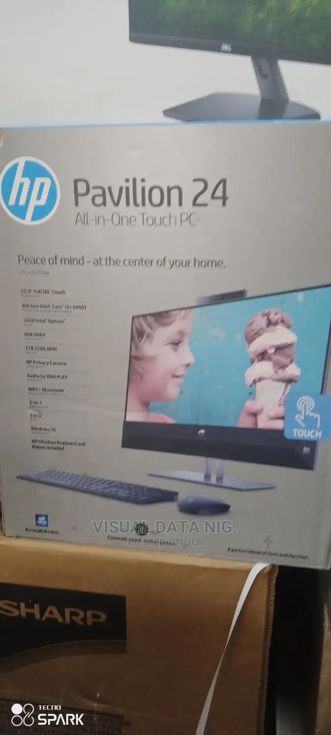 New Desktop Computer HP Pavilion 24 4GB Intel Core I5 1T