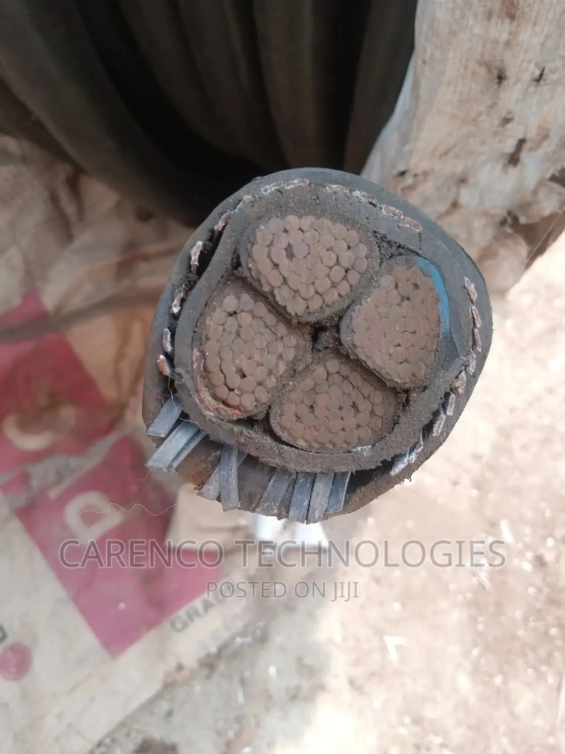 185mm 4core Armoured Cable (100% Pure Copper)