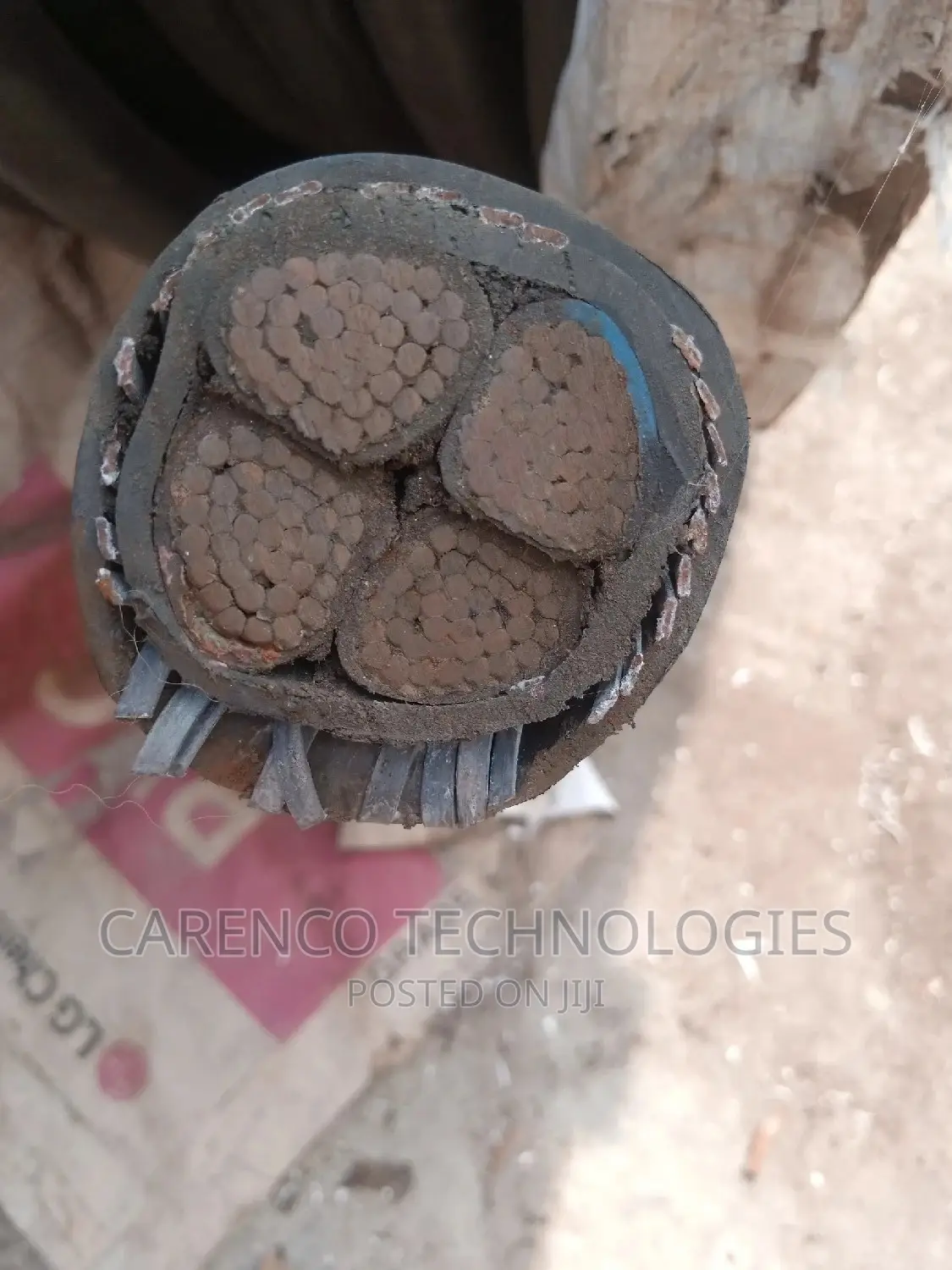 185mm 4core Armoured Cable (100% Pure Copper)