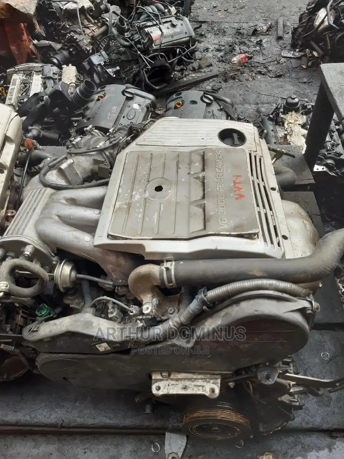 Rx300 Highlander Harrier Engine 4wheel 1998/2002