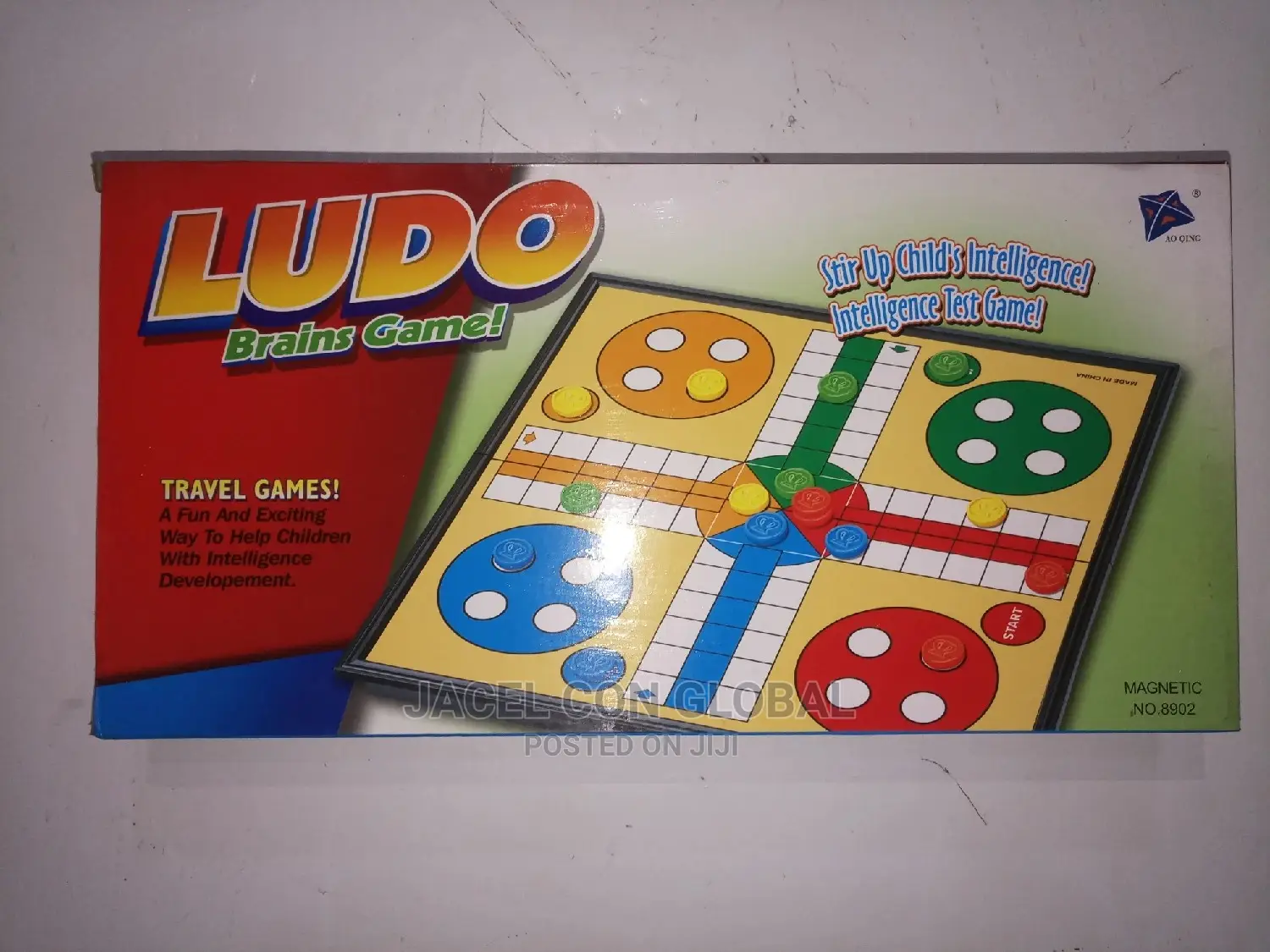 Ludo Board Game (Magnectic Travel Design)