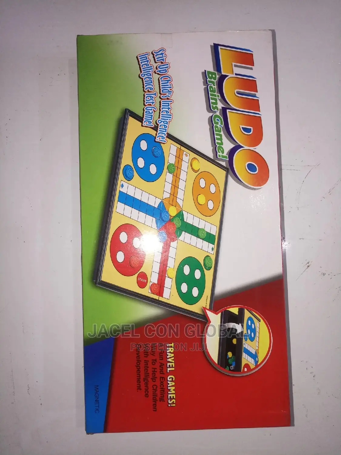 Ludo Board Game (Magnectic Travel Design)