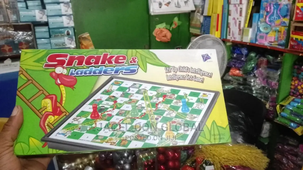 Snake Ladder Board Game (Magnectic Travel Friendly)