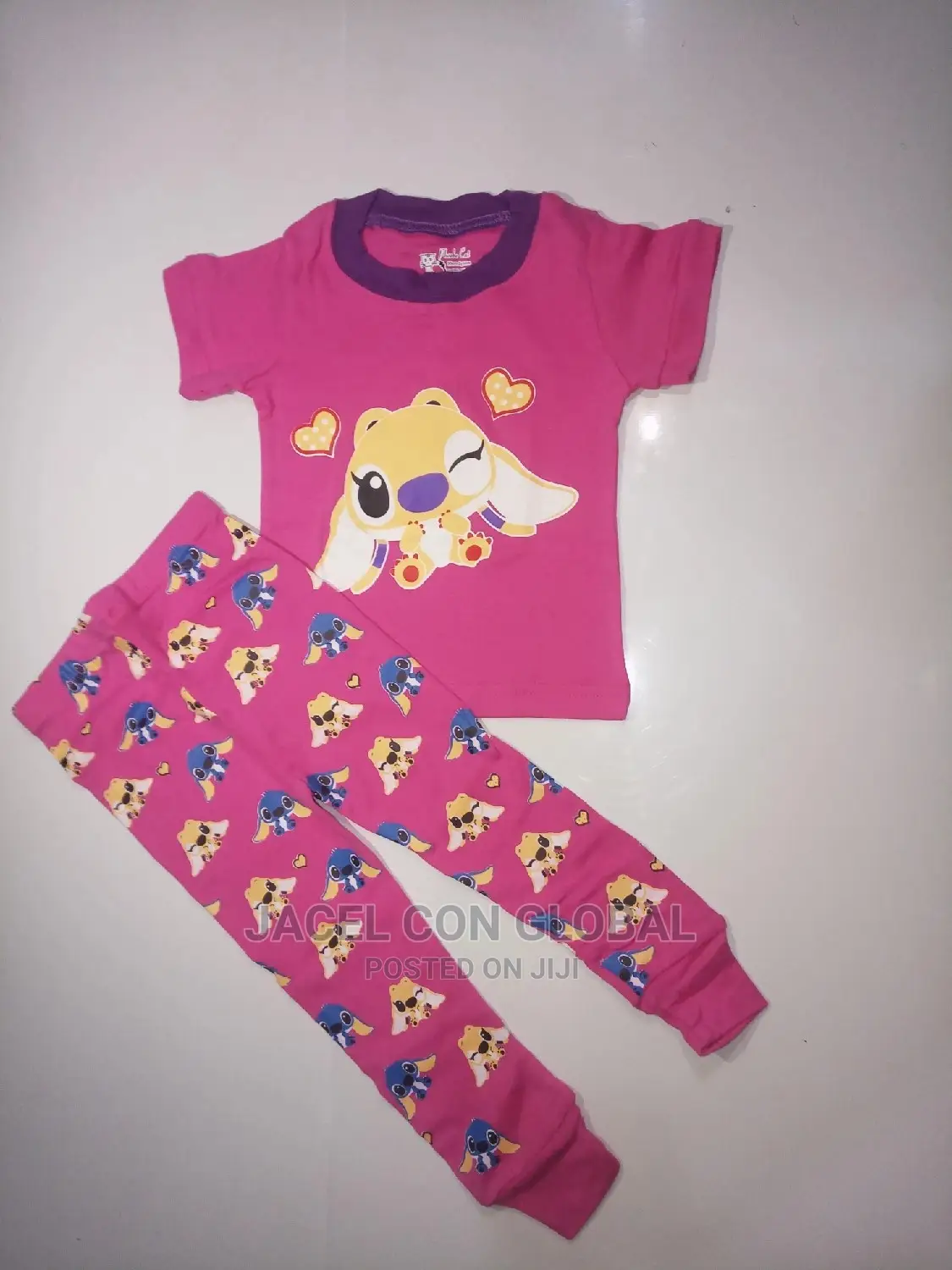 Kids Short Sleeve Pyjamas/Lounge Wear (2 - 6yrs)