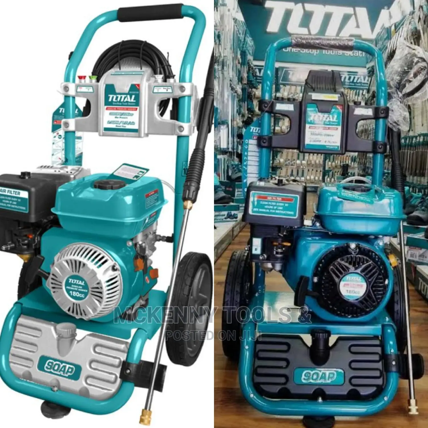 Total Engine Industrial High Pressure Washer (5HP
