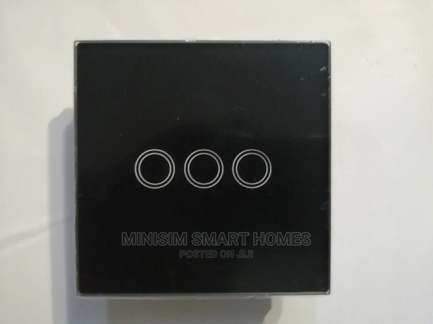 3 Gang Smart Wi-fi Switch - Luxury Crystal Glass Panel