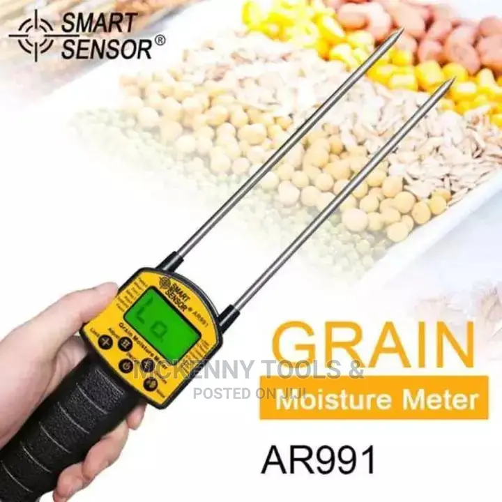 Grain Moisture Meter Smart Sensor Water Content Rice Wheat