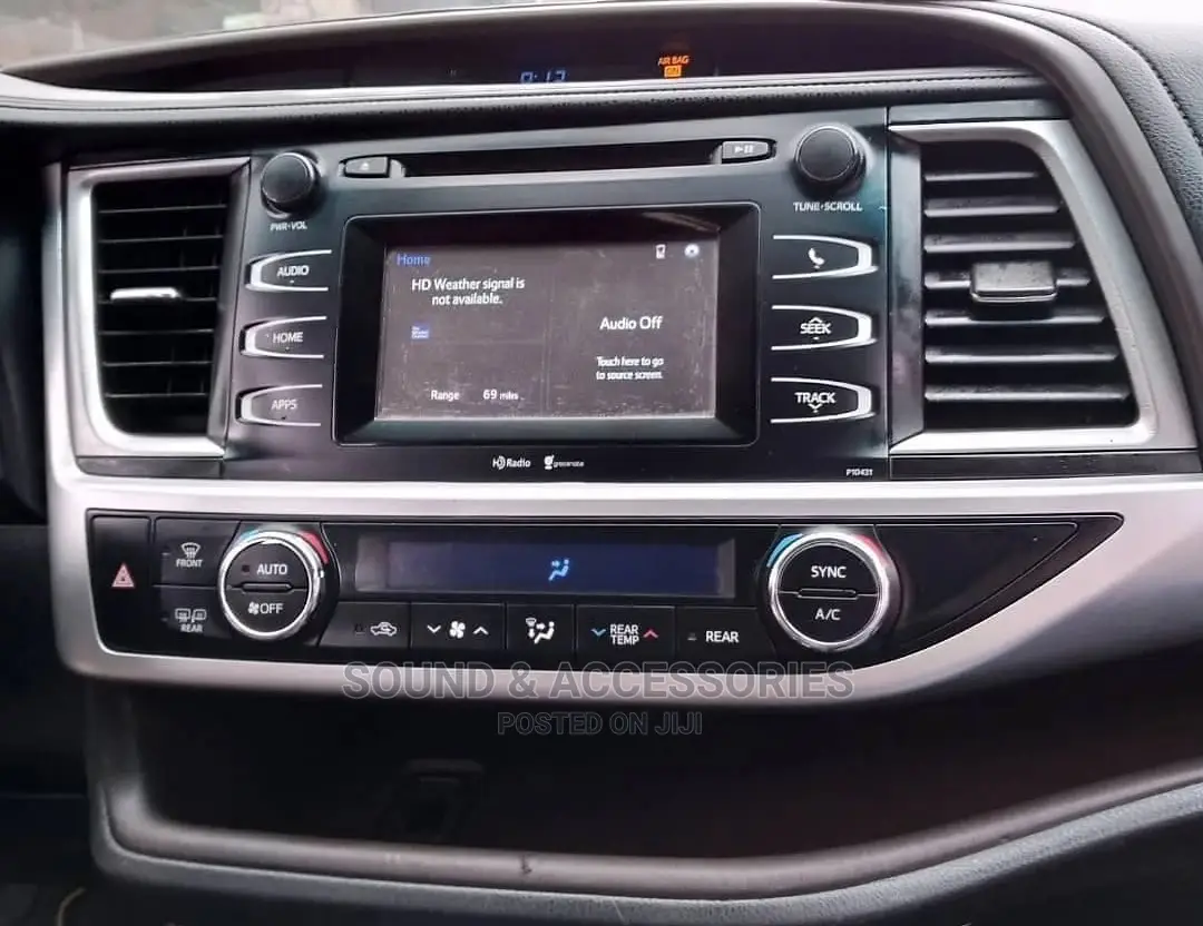 Toyota Highlander 2014-2018 Android GPS Navigation System.